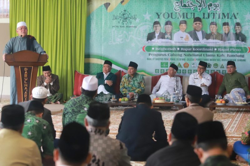 PCNU Kab Bandung Siap Kawal Cabup Petahana Kang DS Sampai 2 Periode